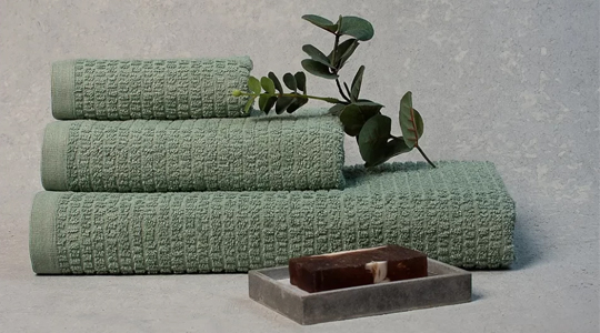Скидка 30% на полотенца и халаты